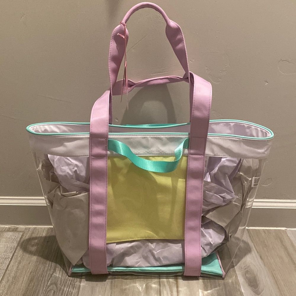 NEW Tote / Stoney Clover Ln by Target / Transparent